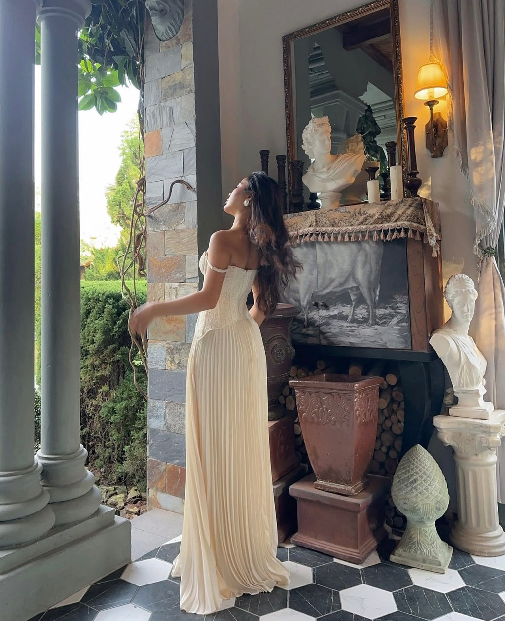 Daniella Maxi Dress - Cream