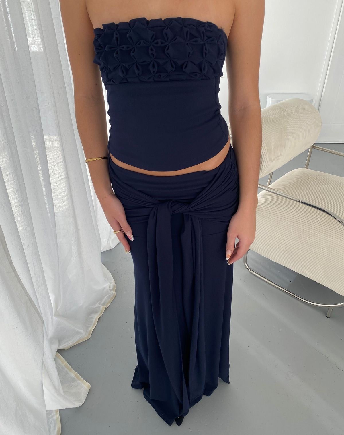 Ance Gria Jude Set - Navy