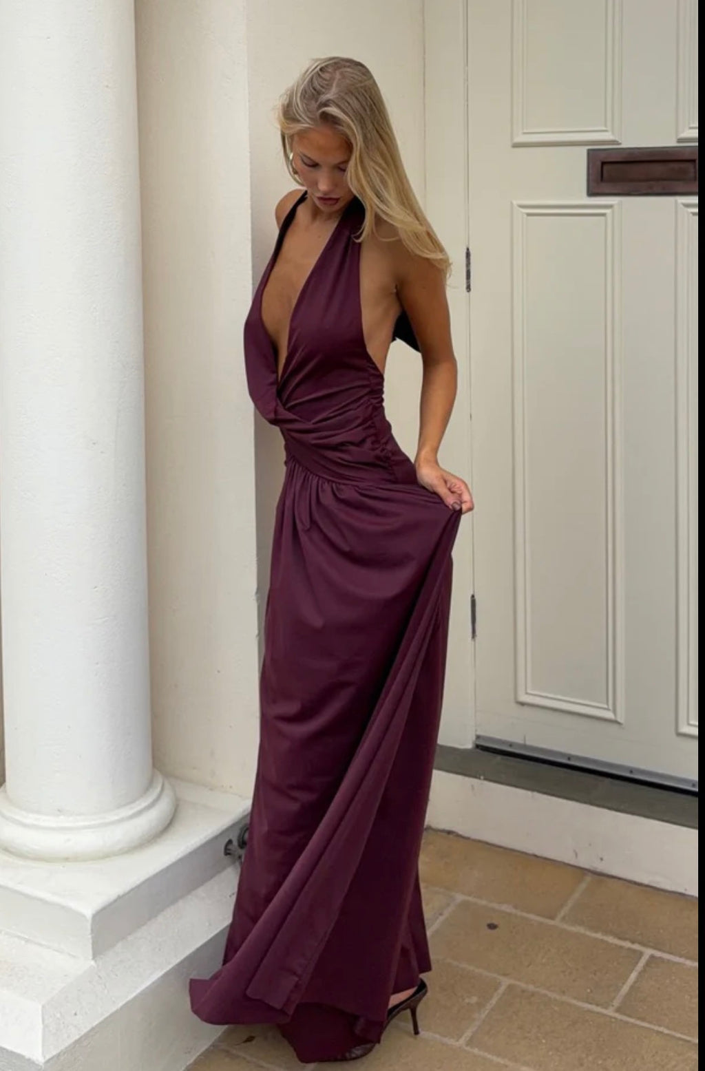 Illusion Maxi - Dark Cherry