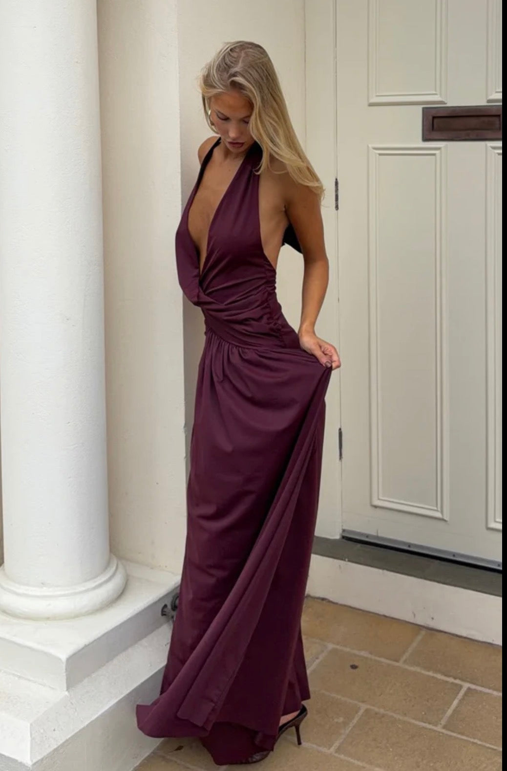 Illusion Maxi - Dark Cherry