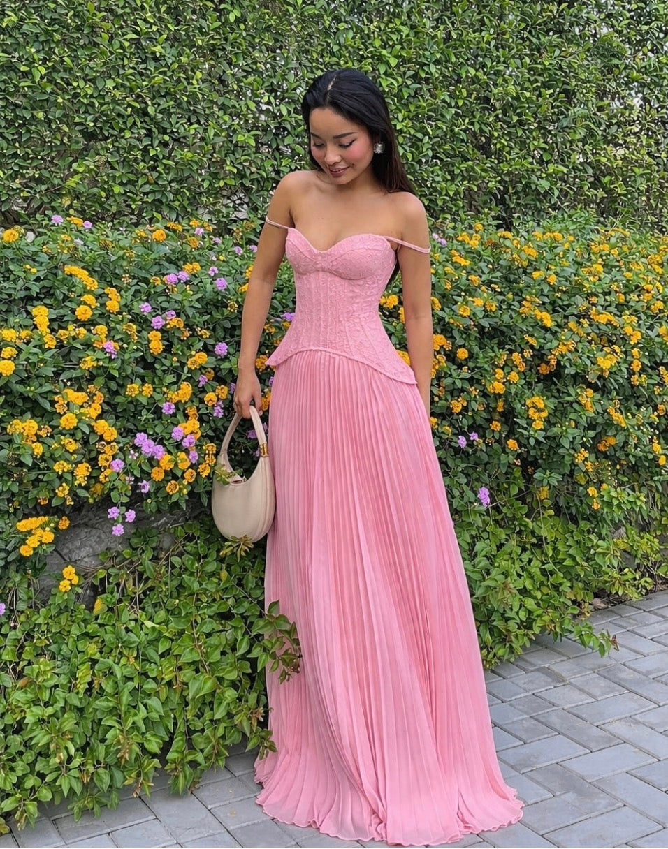 Daniella Maxi Dress - Pink